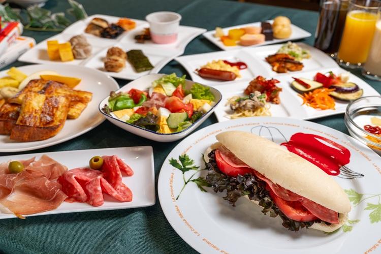 彩り鮮やかなイタリアンビュッフェをご用意してます。
