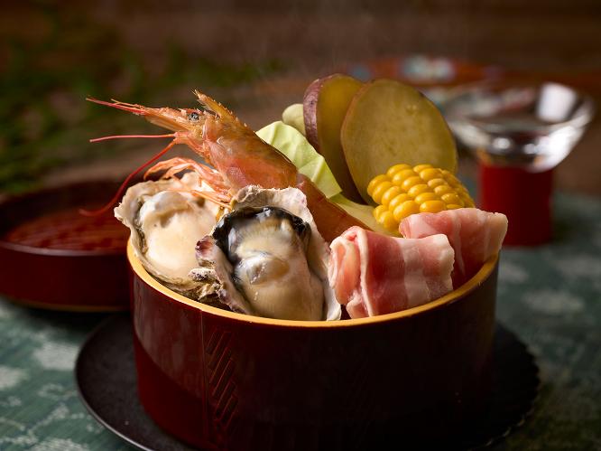 TAOYA特製 温泉せいろ蒸し　※イメージ