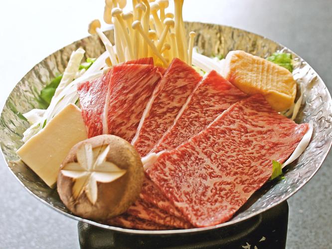 【10〜11月　秋月】牛ロースすき鍋