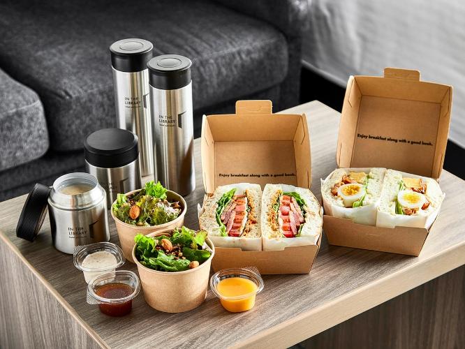 Breakfast Delivery｜朝食は、自家製のフォカッチャサンドをお部屋へデリバリー。