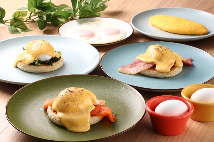 【朝食ブッフェ】ライブキッチンで作るできたての卵料理