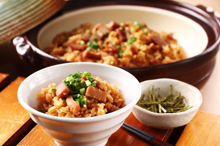 【朝食ブッフェ】いかの風味がたまらない 炊き込みいかめし