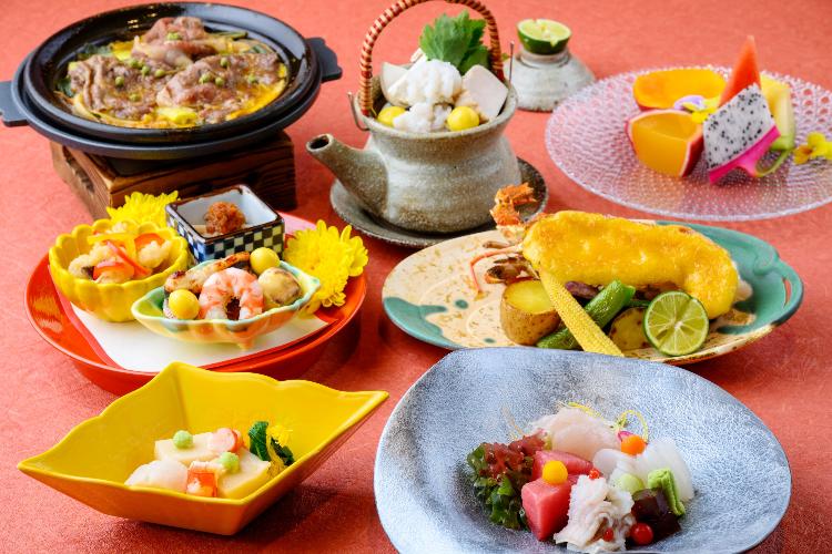 隨縁亭　夕食