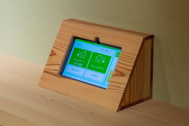 ■チェックインタブレット