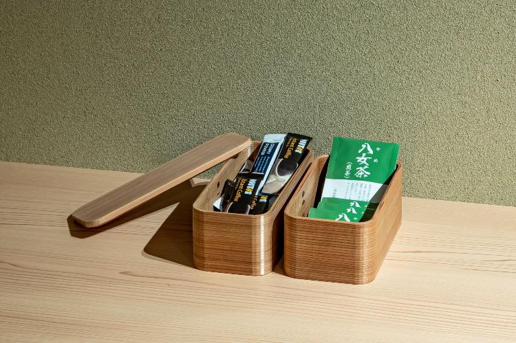 ■博多曲物にティーパックなど