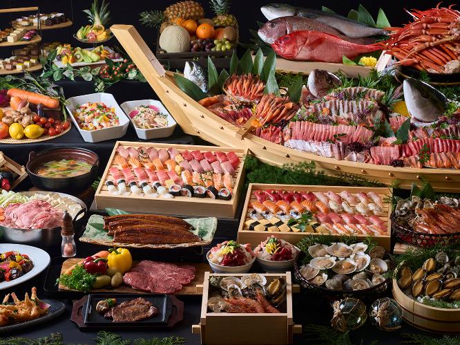 大江戸三つ星バイキング 夕食メニュー ※イメージ