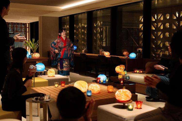 毎日開催！三線ライブ