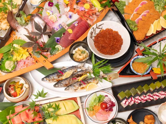 秋の旬味覚ビュッフェ9月20日スタート！ライブキッチンで振る舞う『白老牛ステーキ』食べ放題！