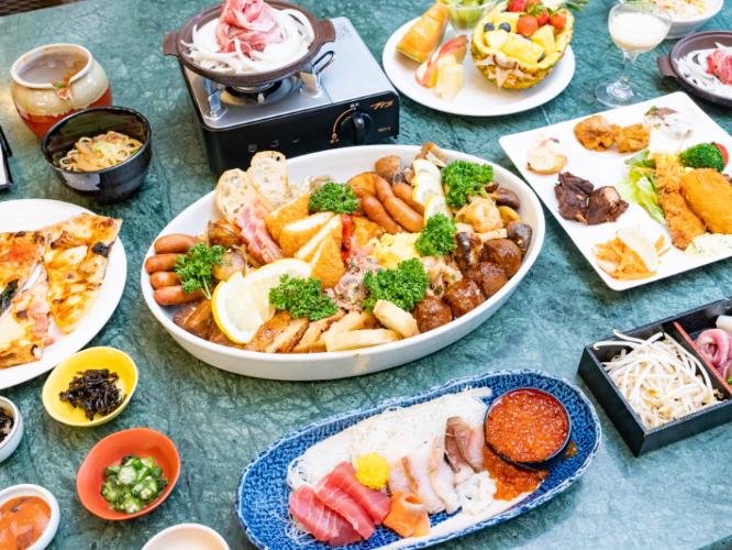 ［夕食ビュッフェ］