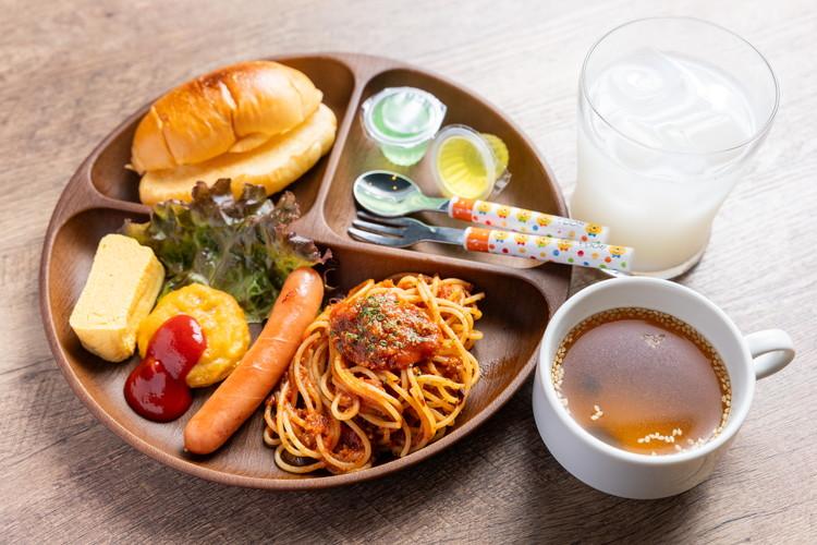 【朝食】お子様プレート（フロントで朝食券をお買い求めください）