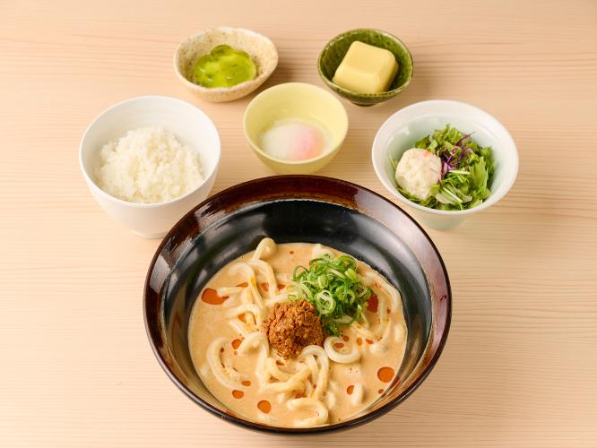 胡麻だれ坦々うどん