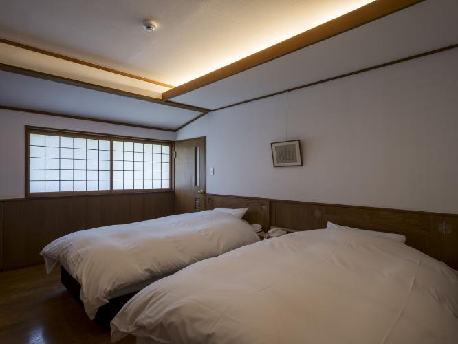 温泉内湯・テラス付 和洋室「くひな」/2F