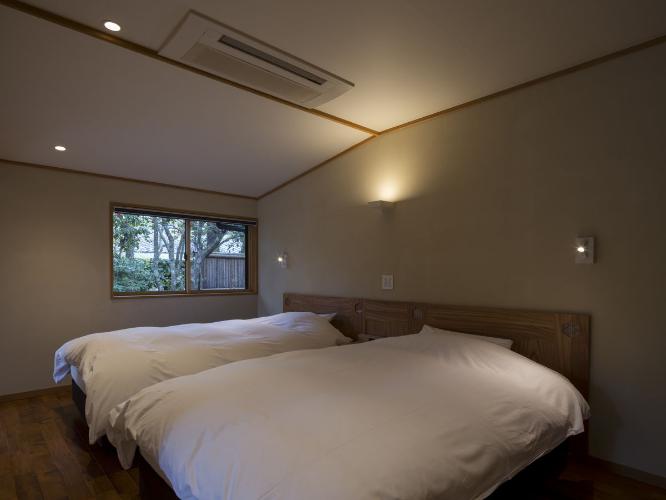 離れ|温泉内湯・中庭テラス付 和洋室「山吹」