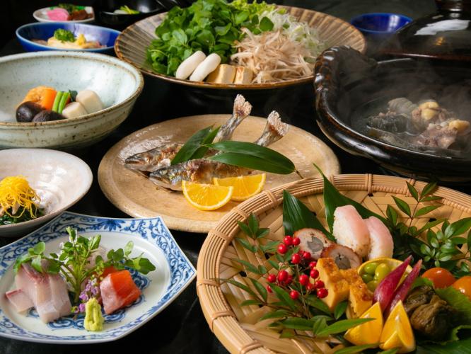 玉の湯 料理長おすすめコース