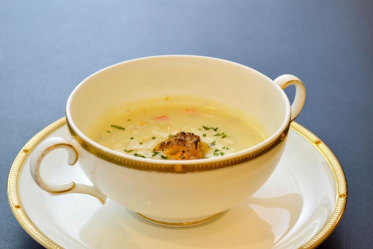 薫_2025秋料理|クラムチャウダー