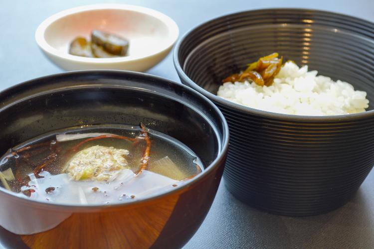 薫_2025秋料理|ごはん_さんまつみれ汁_香の物