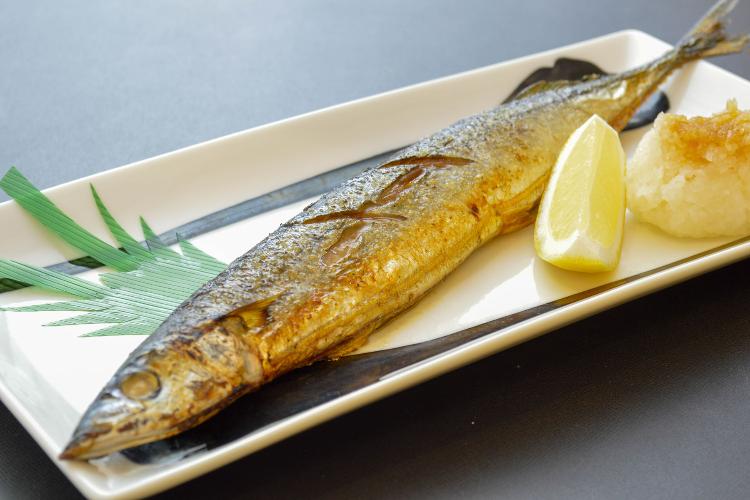 薫_2025秋料理|さんま塩焼き