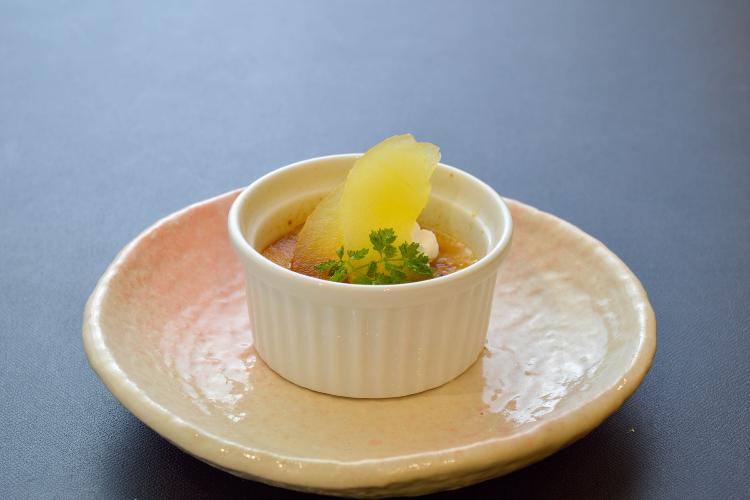 凪_2025秋料理|カシスクレームブリュレ