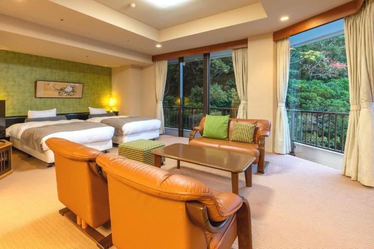 潮聞亭｜和洋室コーナースィート・テラス付