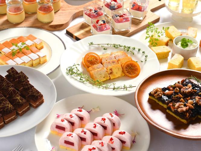 朝食バイキング一例(デザート)