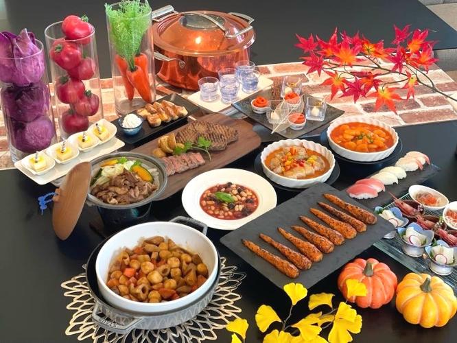 夕食ビュッフェ（秋メニューイメージ）