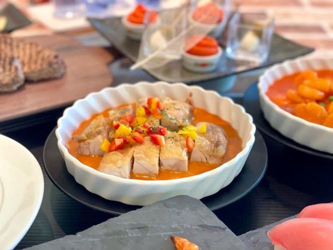 夕食ビュッフェ（イメージ）