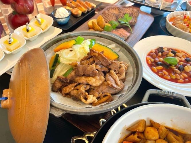 夕食ビュッフェ