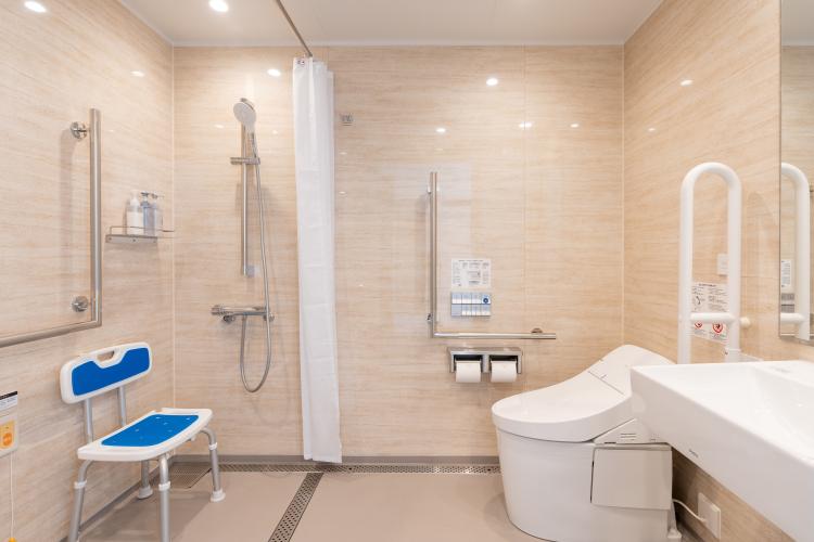 バスルーム　スーペリアユニバーサルダブル・スーペリアユニバーサルツイン