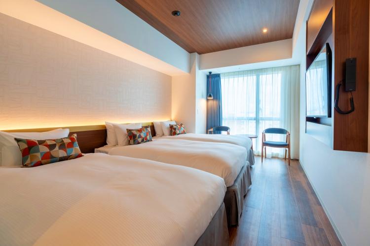 デラックスツイン（3名1室）　（一例）※家具などの仕様が異なる場合がございます