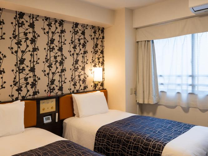 ☆【南館】ツインルーム：広さ16平米／ベッド幅120cm×2台