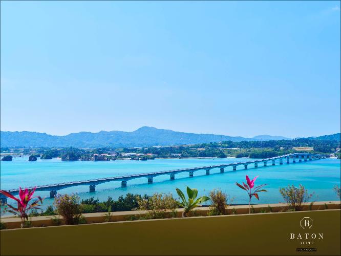 ホテルから見える景色