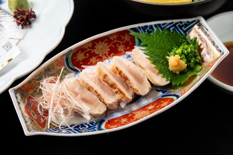 【夕食一例】柔らかい程よい弾力をもち、旨味に優れています。＊写真はイメージです