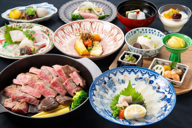 【夕食一例】淡白で上品な味わいの「大分産ヒラメ」