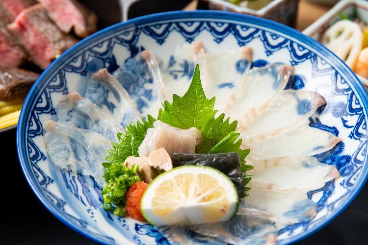 【夕食一例】「大分産ヒラメ」を大分県産カボスと