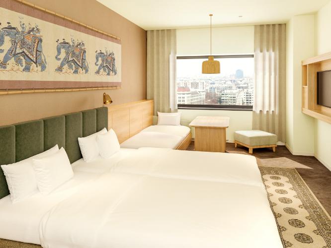 スーペリアツイン【インディアンジャスミン】トリプル仕様 (イメージパース)