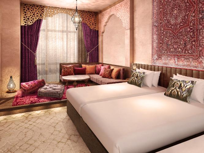 【アラビアンルーム】スーペリアトリプル  (イメージパース)