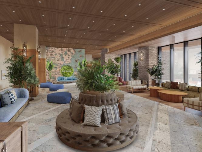 ロビー (イメージパース)