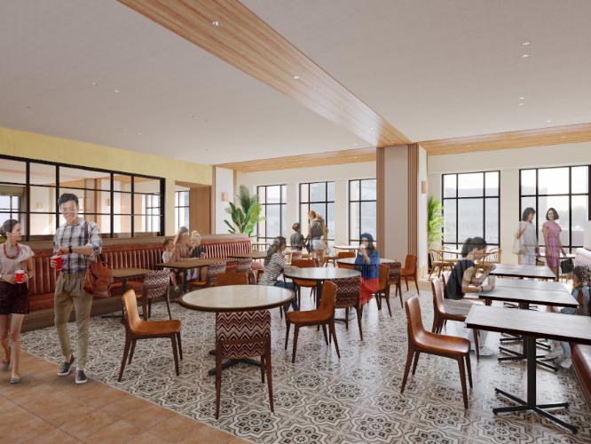 レストラン (イメージパース)