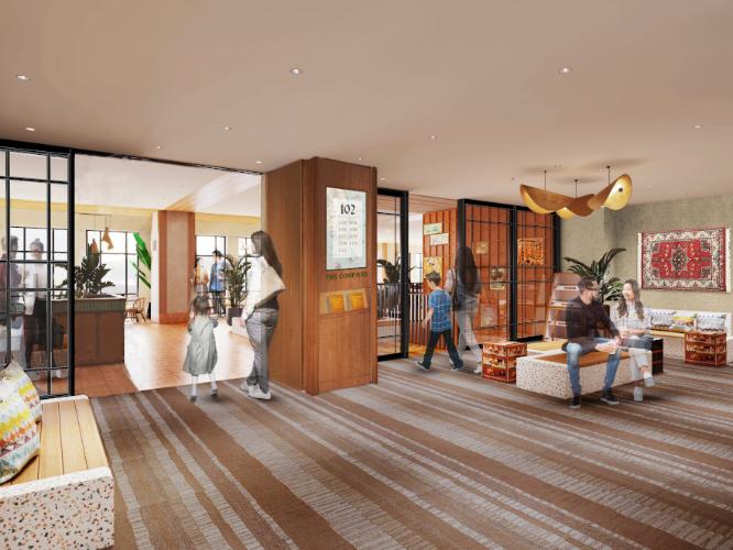 レストラン (イメージパース)