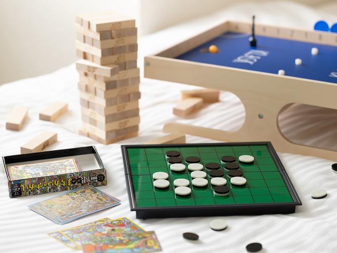 貸出品｜みんなで気軽に楽しめるゲームを揃えました。旅先で、特別な夜時間をお過ごしください。