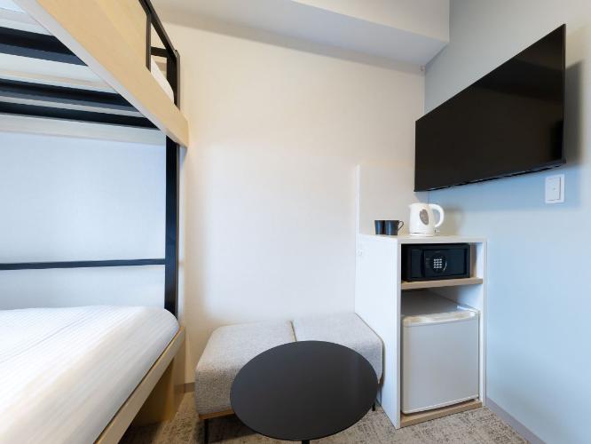 スタンダードツイン（ロフトベッド）｜スペースを有効活用した、2段ベッドのお部屋です。