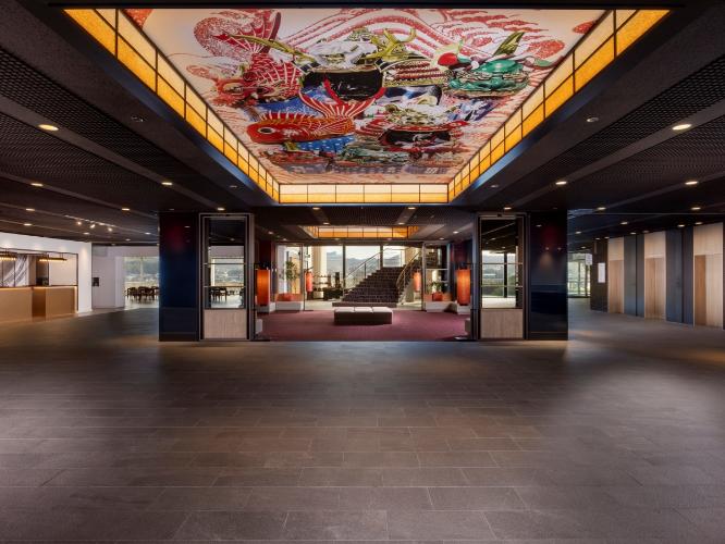  ロビー曳山天井絵 