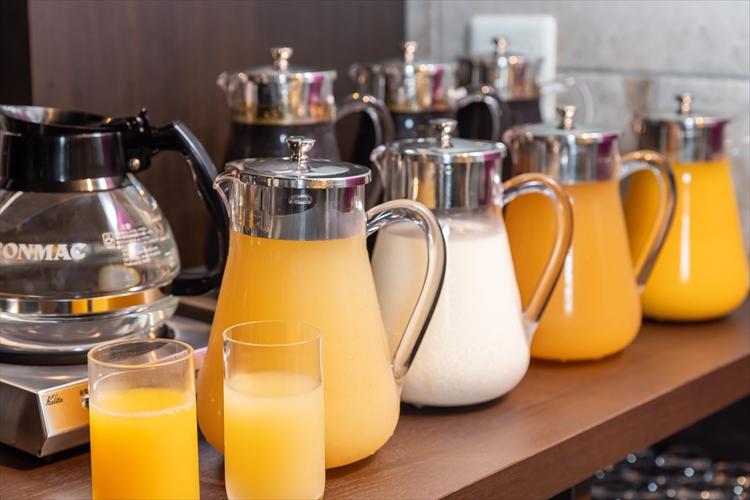 朝食｜カフェインレスコーヒーもご用意しております