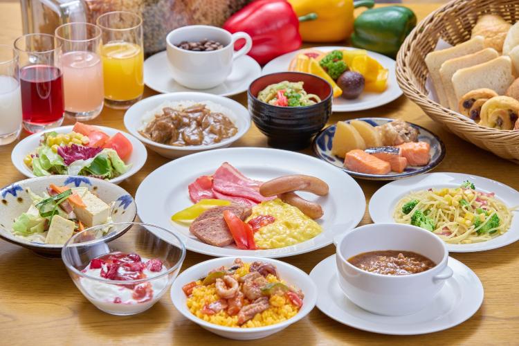朝食ビュッフェ★