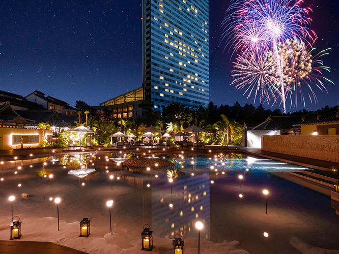 シーガイア　冬の満天花火　<BR>■期間 / 2025年12月24日（水）、25日（木）、31日（水）　2026年1月1日（木）、2日（金）<BR>■時間 / 19:00（約3分間）