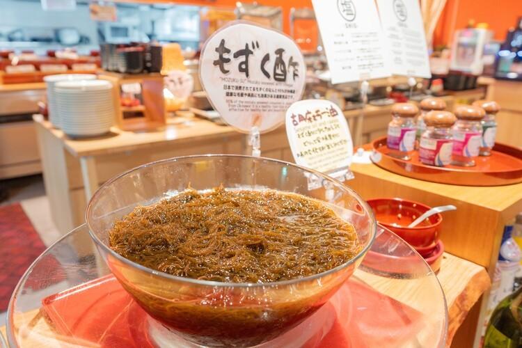 栄養満点のもずく酢