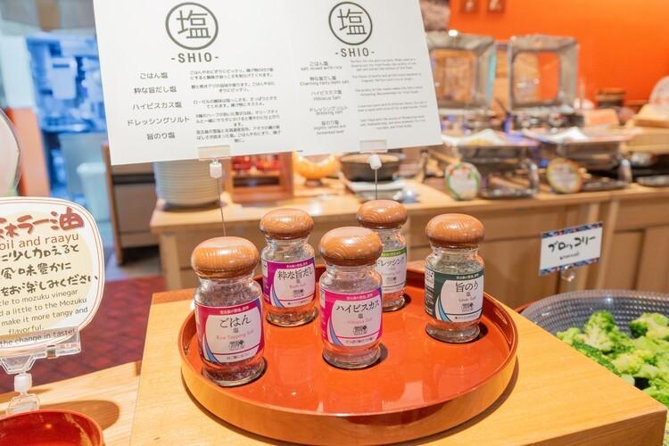 お好みの塩を選んで、料理に新たな感動を