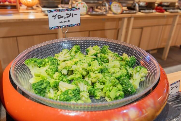 彩りを添える、ヘルシーなブロッコリー