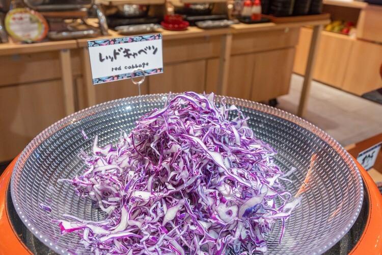 ビタミン豊富なレッドキャベツ