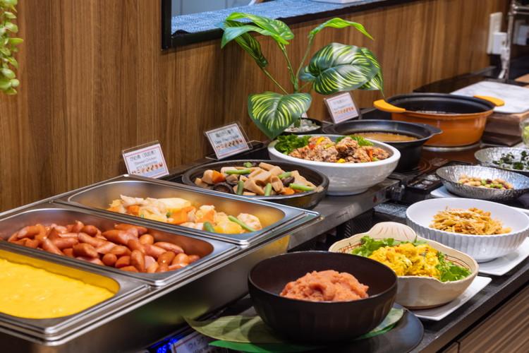 朝食 和洋30種類以上バイキング